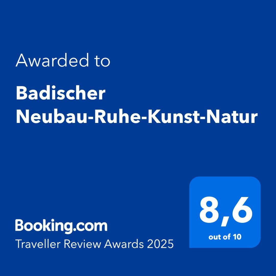 Badischer Neubau-Ruhe-Kunst-Natur Rheinau Zewnętrze zdjęcie